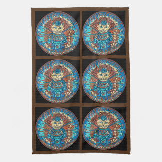 Catpurrcino Tea Towel