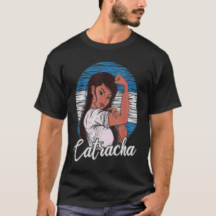 Catracha Honduran Girl Honduras Flag Pride T-Shirt