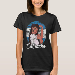 Catracha Honduran Girl Honduras Flag Pride T-Shirt