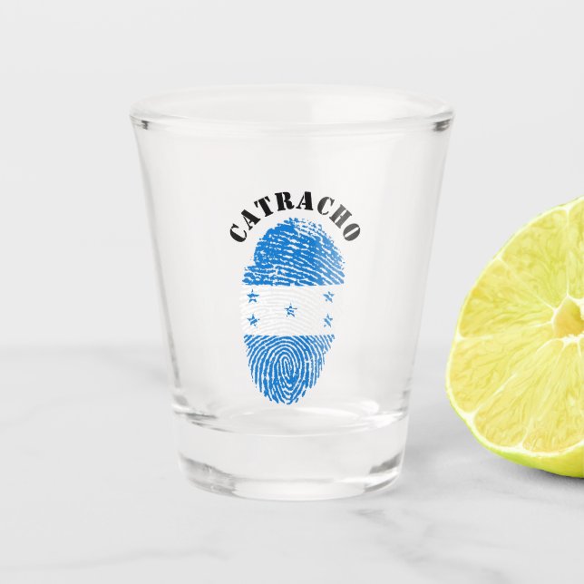 Catracho Shot Glass (Front)