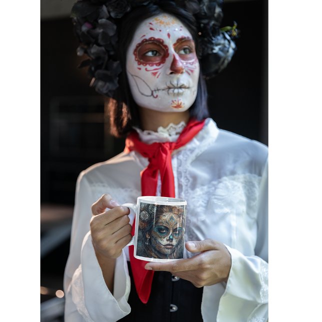 Catrina Azul Magic Mug (Creator Uploaded)