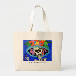 Catrina, La Catrina by Maria Sanchez Large Tote Bag