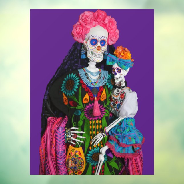 Catrina Mother Window Cling (Sheet 3)