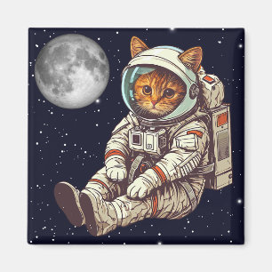 Catronaut Cat Astronaut Magnet