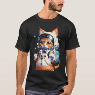 Catronaut Cat Astronaut space cat 3 T-Shirt