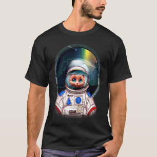 Catronaut Kitten Cat Astronaut Deep Space Cosmic T-Shirt