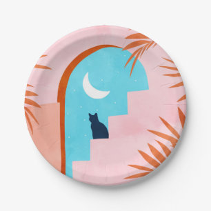 Catrospection Paper Plate
