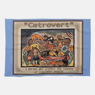 Catrovert Tea Towel