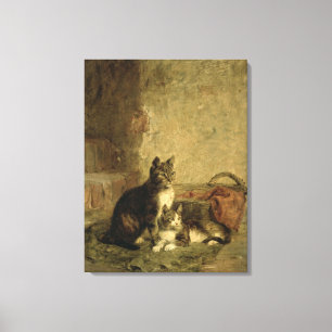 Cats, 1883 canvas print