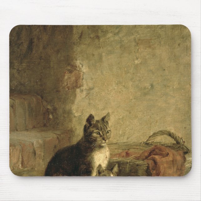 Cats, 1883 mouse mat (Front)