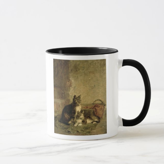 Cats, 1883 mug (Right)