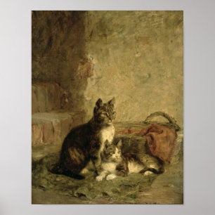 Cats, 1883 poster