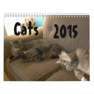 Cats 2015 Marlowe, Peepers & Gryphon Calendar