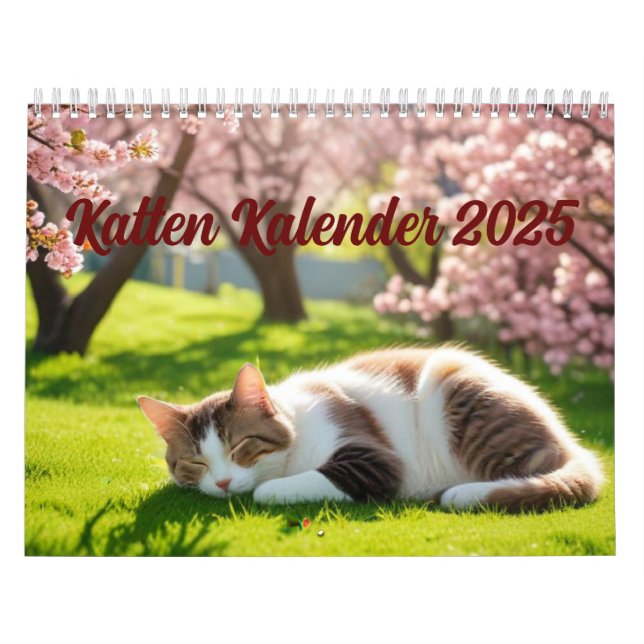 Cats 2025 calendar (Cover)