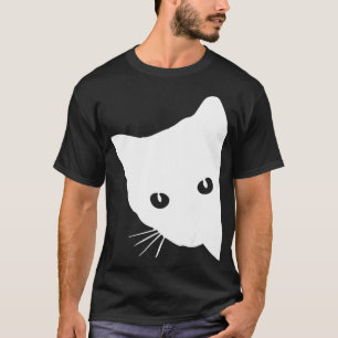 Cats 365 White Cat Retro Style Gift T-Shirt