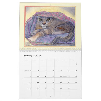 CATS! A cat a month calendar