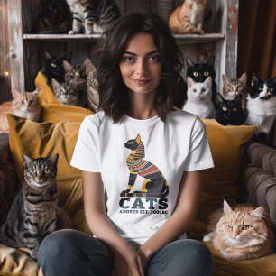 Cats - Adored Since 3000BC T-Shirt