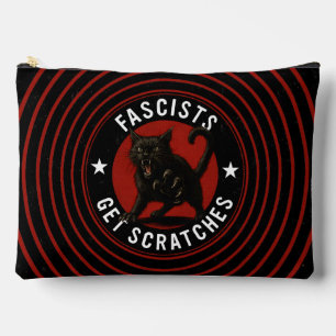 Cats Against Fascists Accessory Pouch
