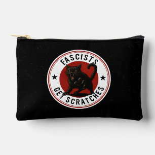 Cats Against Fascists Accessory Pouch