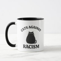 Cats Against Racism: Funny Political Humour Cat Mu