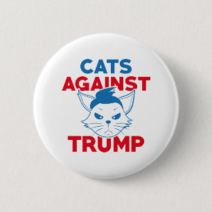 Cats Against Trump 6 Cm Round Badge