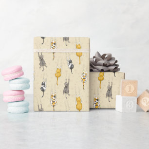 Cats Allowed Wrapping Paper