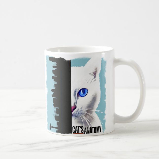 Cat's Anatomy Mugs (Right)