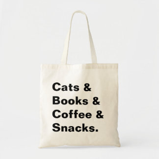 Cats and Books Tote Bag
