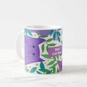 Cats and branches Best cat mum day Coffee Mug