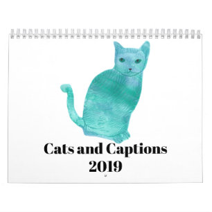 Cats and Captions Fun Humour Calendar 2019
