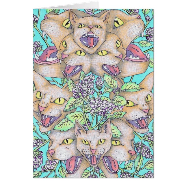 Cats and Catnip Card (Front)