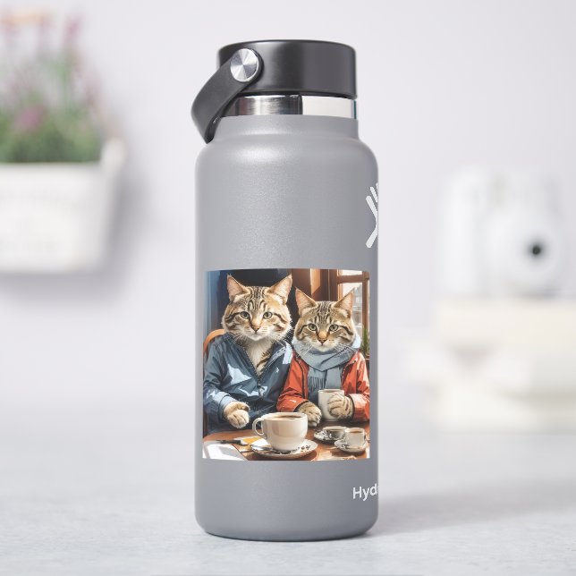 Cats and Coffee (HydroFlask)