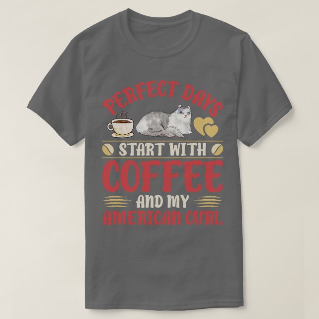 Cats And Coffee 5 T-Shirt (Design Front)
