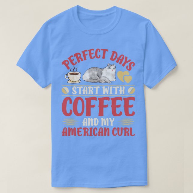 Cats And Coffee 6 T-Shirt (Design Front)