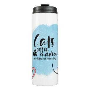 Cats and Coffee Cat Mum Pet Parent Tumbler