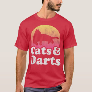 Cats and Darts Men's or Women's Cat  T-Shirt