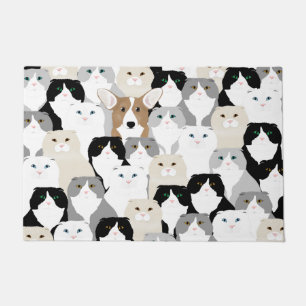 Cats and Dog Door Mat