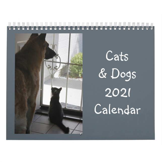 Cats and Dogs Calendar (Cover)