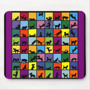 Cats and Dogs Mouse Mat