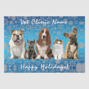 Cats and Dogs Veterinarian Tissue Paper