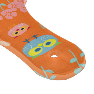 Cats and owls patterns cutting board