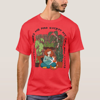 Cats and Plants A  T-Shirt