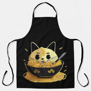 Cats and Ramen Apron