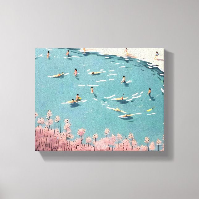 cats, animal, animals, pets, cute, love, companion canvas print (Front)