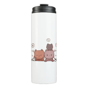 Cats, Animals, Fun Thermal Tumbler