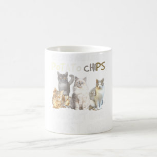 Cats Are Like Potato Chips Coffee Mug