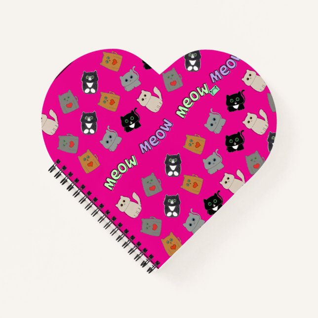 Cats Are My Love Language Notebook (Front)