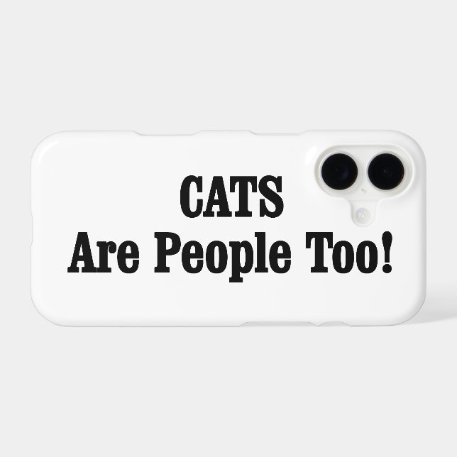 CATS Are People Too! (Back (Horizontal))