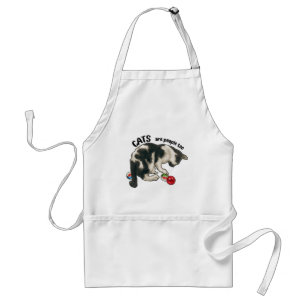 CATS are People Too, Cat and MARBLES Standard Apron