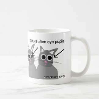 cats are scary mug